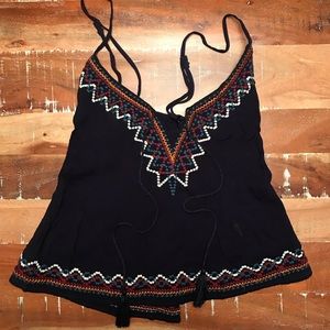 BEAUTIFUL EMBROIDERED - SUMMER TANK